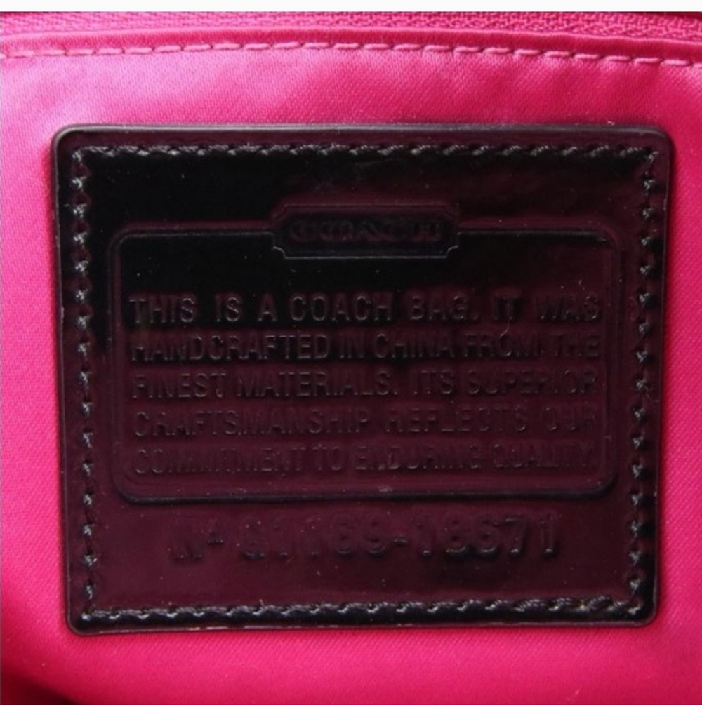 🔥LOW START🔥Coach POPPY Patent Leather Bag - Picture 8 of 12